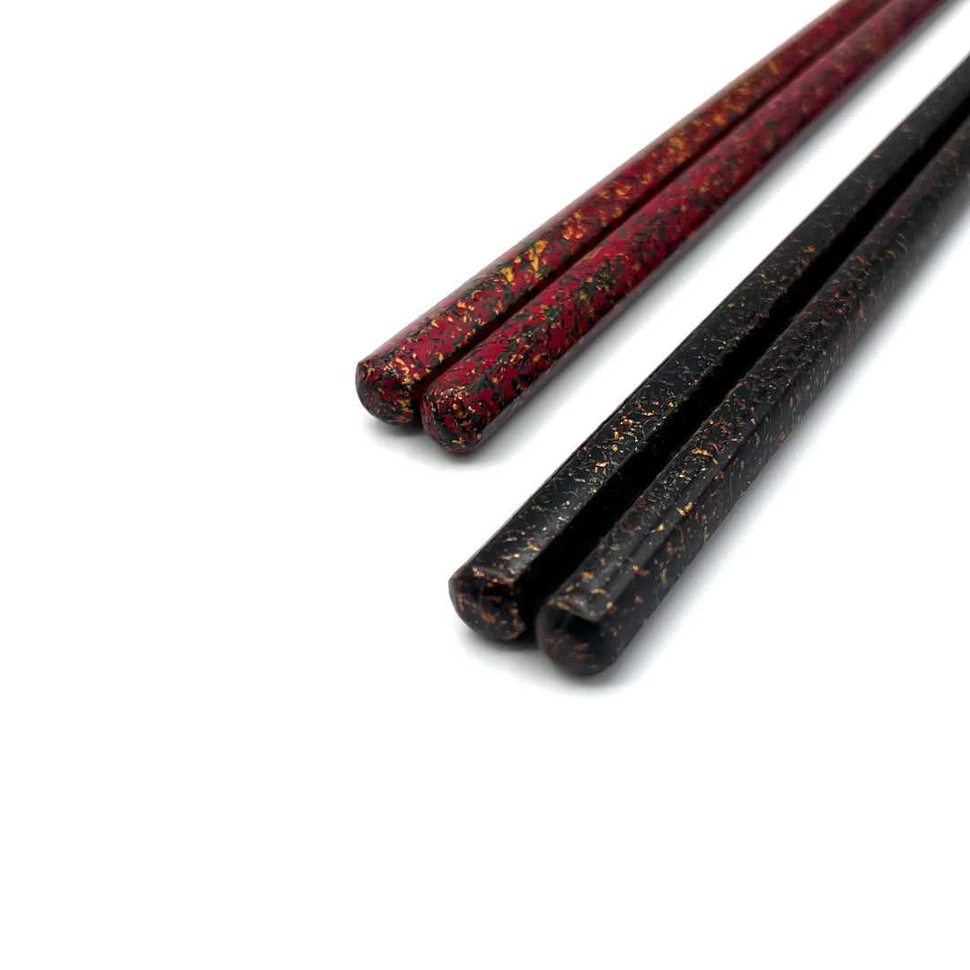 Wakasa Lacquerware Chopsticks – Coral Design (Engravable)