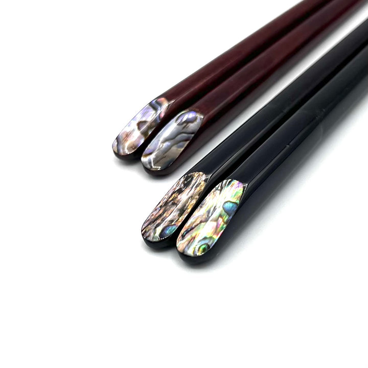 Wakasa Lacquerware Chopsticks Set - Dreaming Moon Design