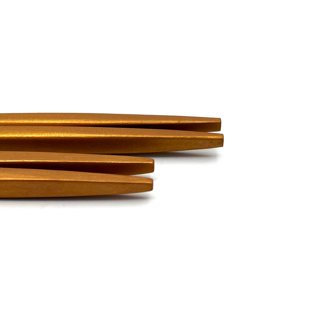 Echizen Lacquerware Chopsticks Set - Rikyū Gold & Makiji Finish