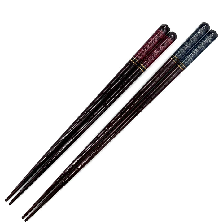 Wakasa Lacquerware Chopsticks Set - Sakura Design