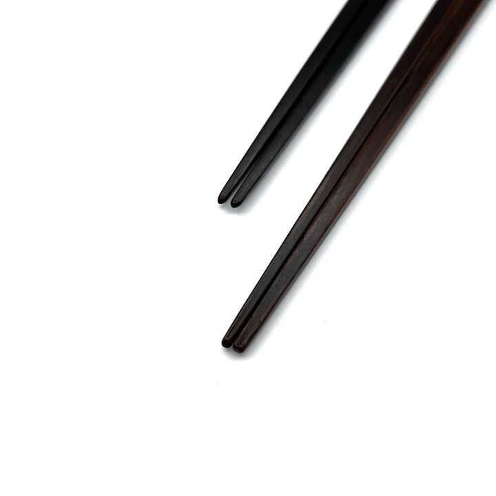 Rikyu Black/Red Ultra-Fine Round-Tip Tapered Chopsticks