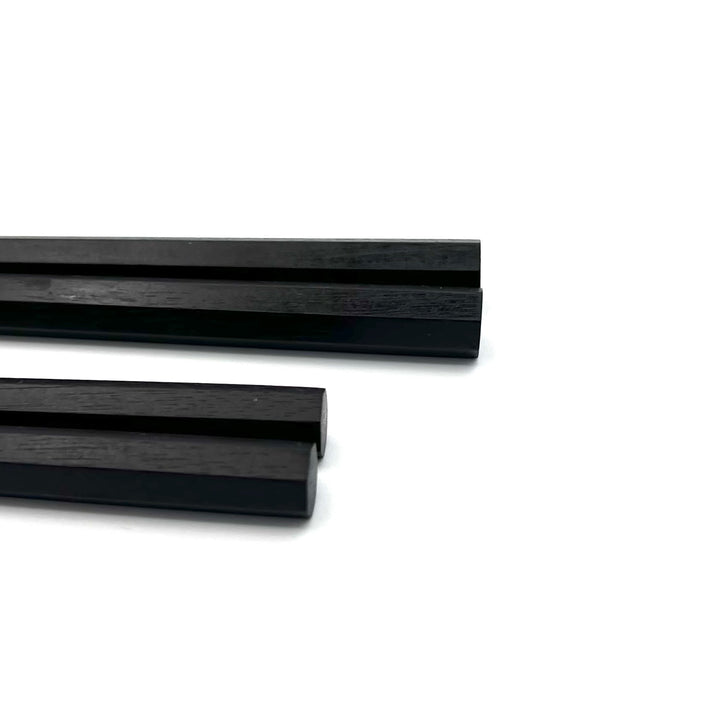 Edo-Karaki Heptagonal Macassar Ebony Pair Chopsticks