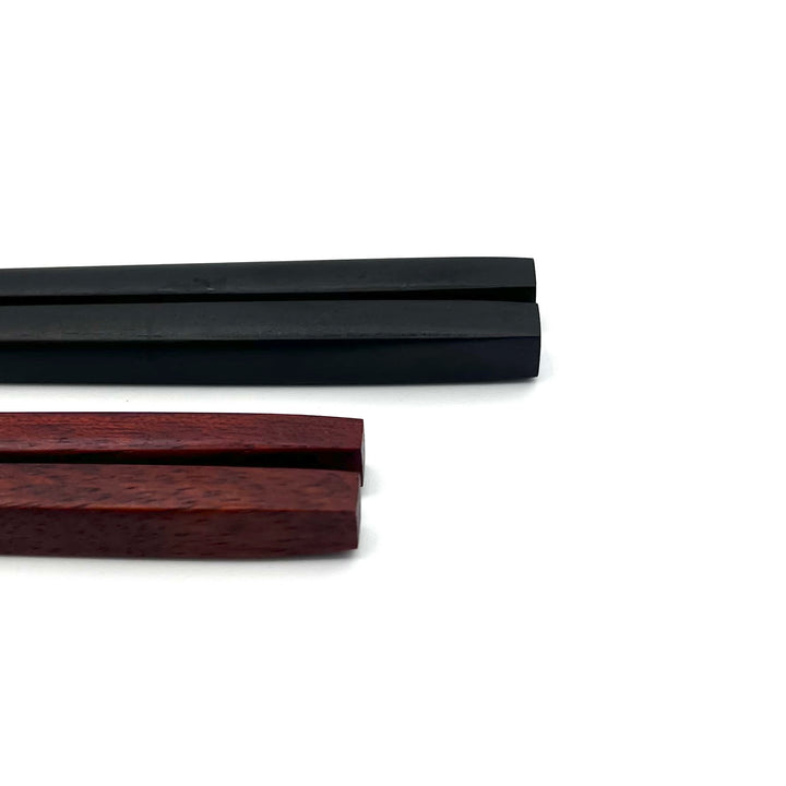 Edo-Karaki Shamido Pair Chopsticks with Square Handles