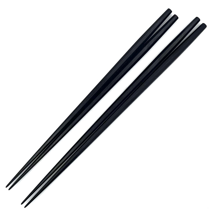 Edo-Karaki Octagonal Rikyu Pair Chopsticks - Macassar Ebony