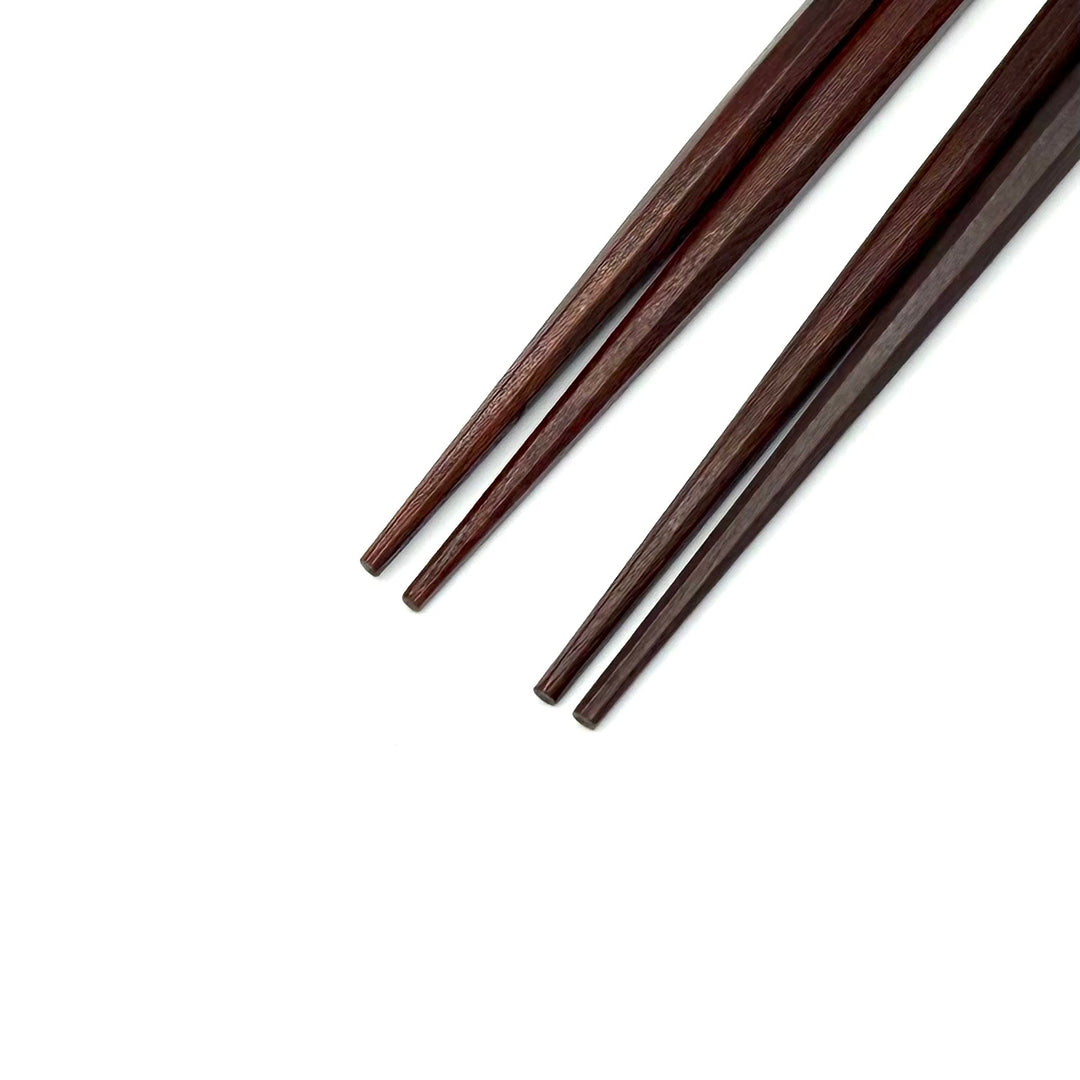 Wakasa lacquerware octagonal travel chopsticks