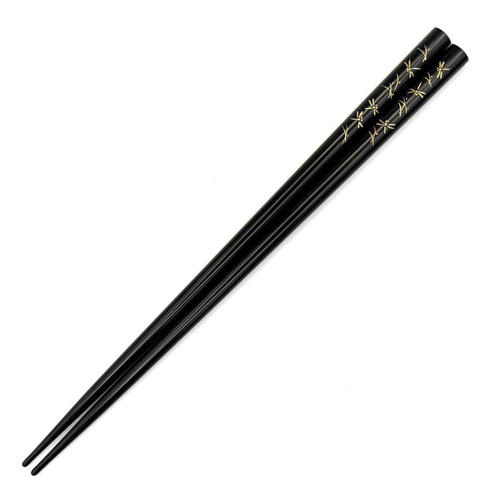 Wajima Lacquered Chopsticks – Gold Inlaid Dragonfly (Chinkin)