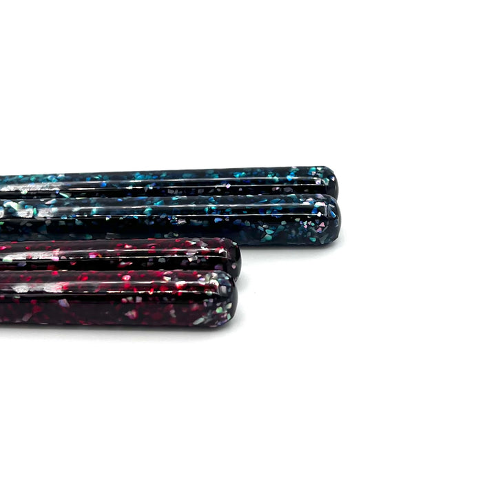 Wakasa-Nuri Square Rainbow Shell Pair Chopsticks