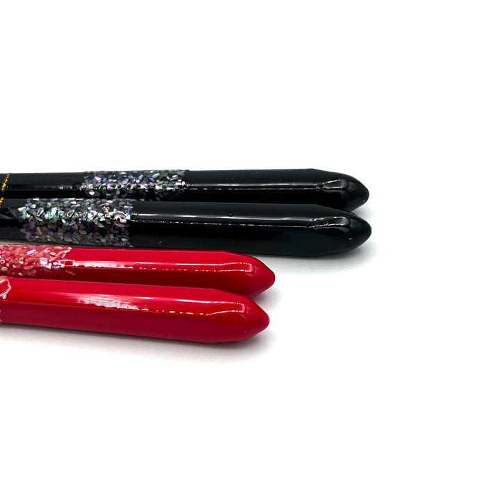 Wakasa-Nuri Starry Sky Pair Chopsticks with Shell Inlay - Dishwasher Safe