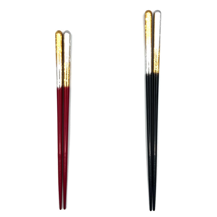 Wakasa Lacquerware Chopsticks - Celebration Colors Design (Engravable)