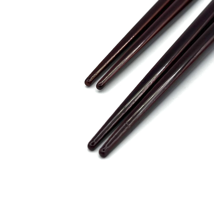 Wakasa Lacquerware Chopsticks Set - Elegant Shell Inlay