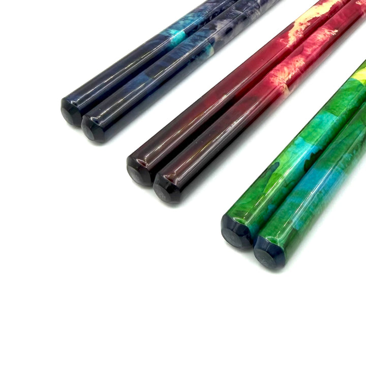 Colorful Wakasa Chopsticks – Artistic Patterns