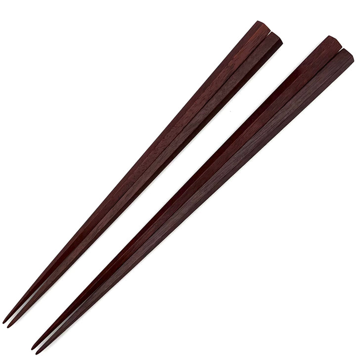 Edo-Karaki Pentagonal Ironwood Pair Chopsticks