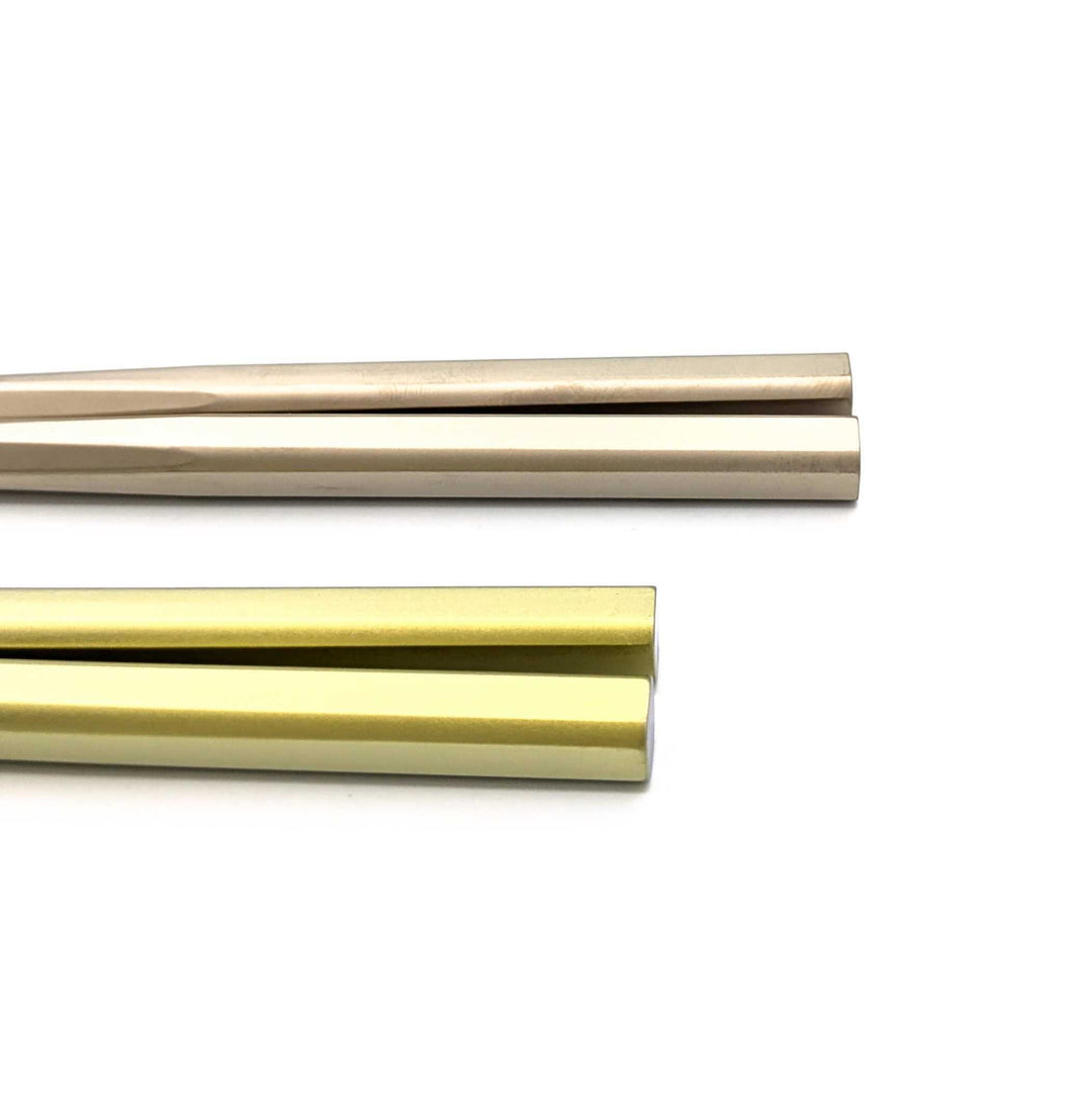 Premium Titanium Chopsticks - Square Shape