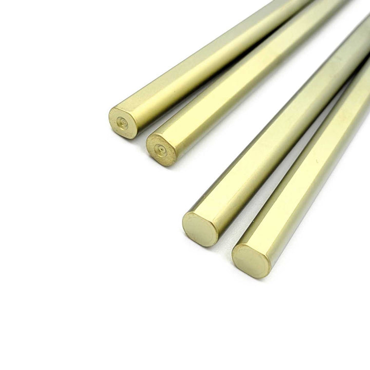 Premium Titanium Chopsticks with Oval Shape - Green