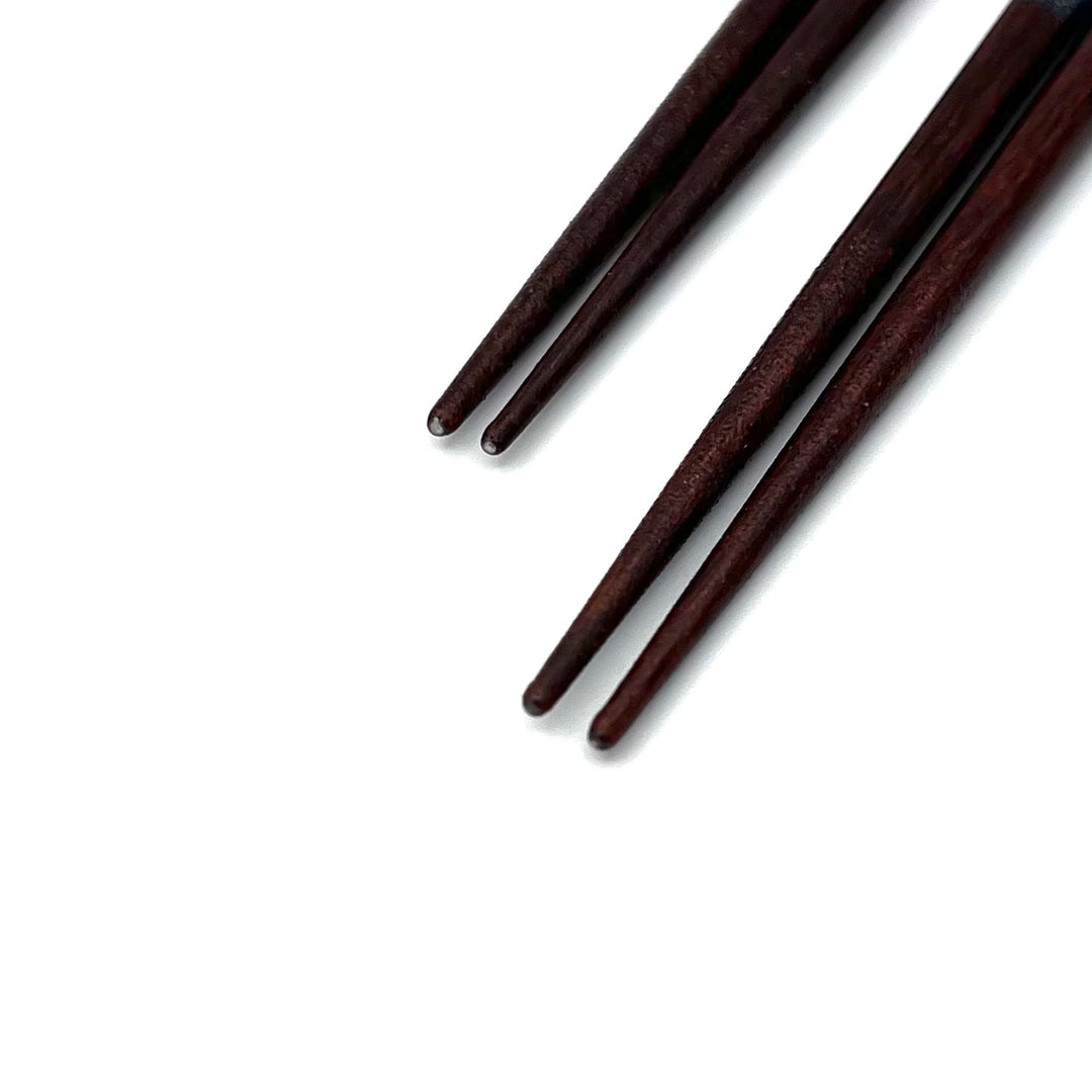Wakasa Lacquerware Dishwasher-Safe Chopsticks - Blooming Day Design (Engravable)