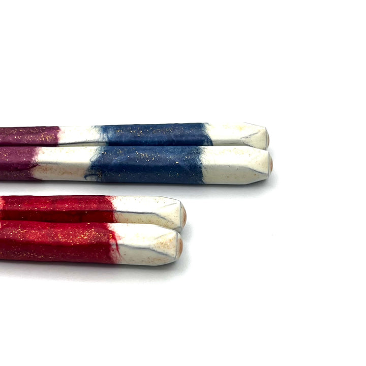 Wakasa-Nuri Modern Colorful Washi Pair Chopsticks