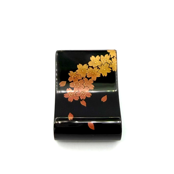 Wajima Lacquerware Scattered Cherry Blossom Vermilion Chopsticks- (One-of-a-Kind)