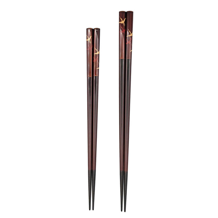 Yakumo Lacquerware Thousand Origami Cranes Chopsticks