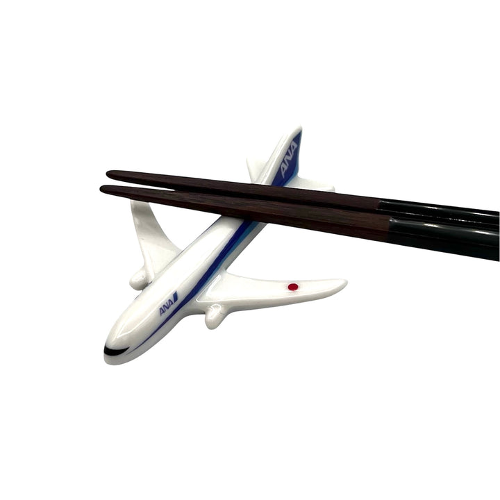 Ceramic ANA Airliner Chopstick Rest[737 / 767 / 777 / 787]
