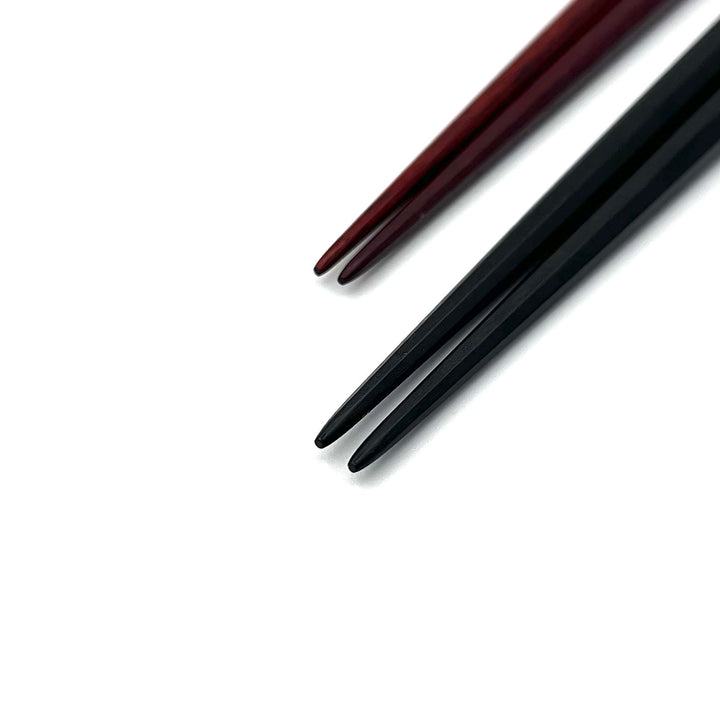 Edo-Karaki Octagonal Pair Chopsticks - Macassar Ebony and Satine