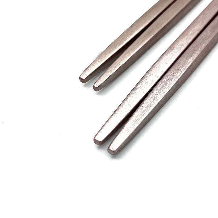 Echizen Lacquerware Chopsticks - Rikyu Silver-Tipped