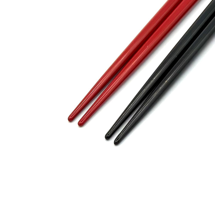 Wajima Lacquerware Chinkin Chopsticks – Rice Ear Motif, Black