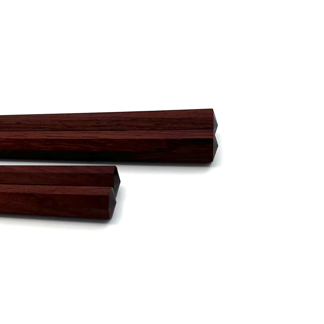 Kyoto Hardwood Octagonal Chopsticks - Rosewood