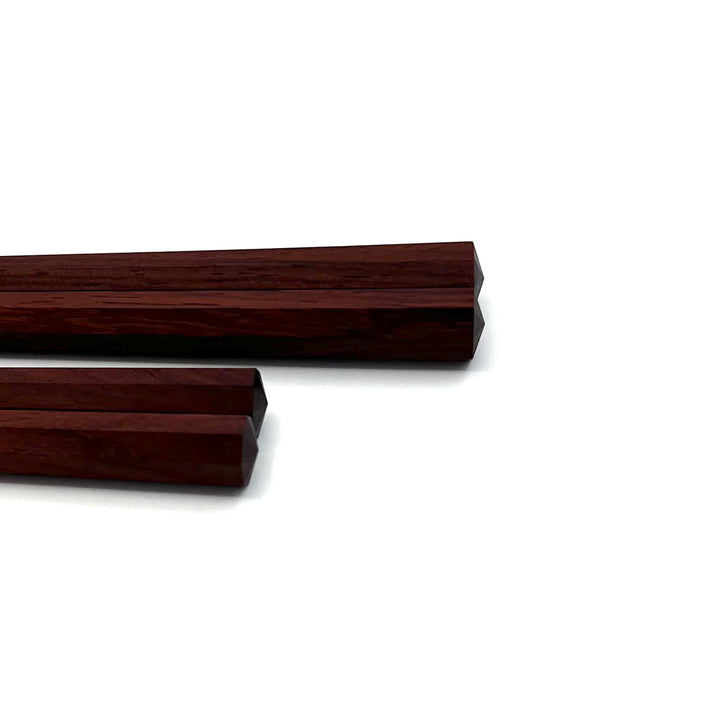 Kyoto Hardwood Octagonal Chopsticks - Rosewood