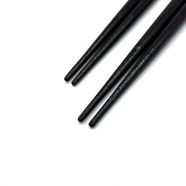 Kawatsura-Nuri Moon and Rabbit Chopsticks with Non-Slip Tips (Engravable)