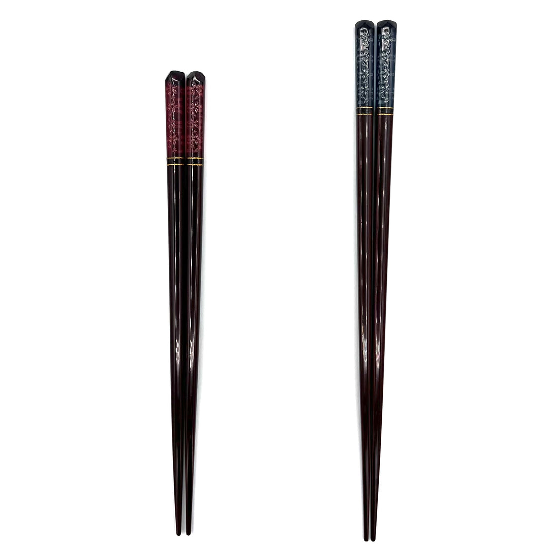 Wakasa Lacquerware Chopsticks - Sakura Design (Engravable)