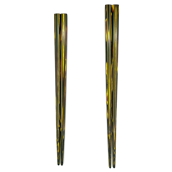 Wakasa Lacquerware Chopsticks - Azure Clouds Design (Engravable)