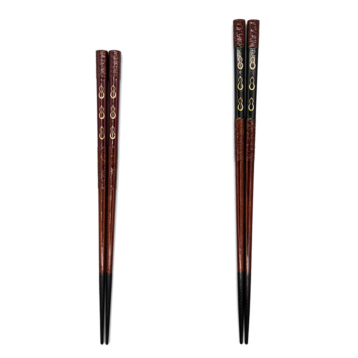 Wakasa-Nuri Six Gourds Non-Slip Chopsticks (Engravable)