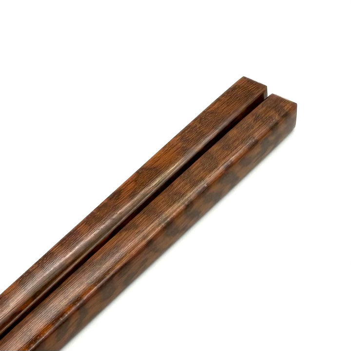 Mastercrafted Contoured Snakewood Chopsticks — (One-of-a-Kind)