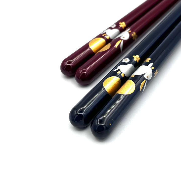 Water Moon Rabbit Dishwasher-Safe Chopsticks(Engravable)