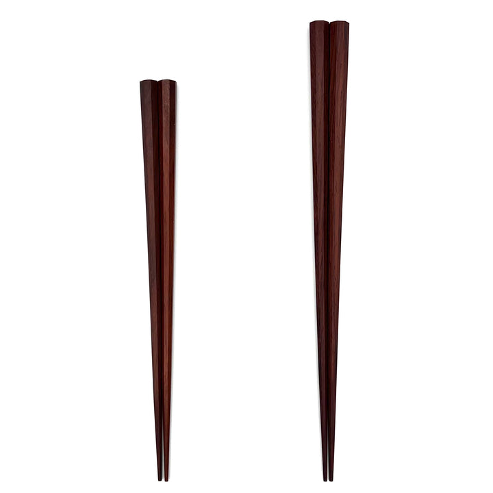 Kyoto Hardwood Octagonal Chopsticks - Rosewood