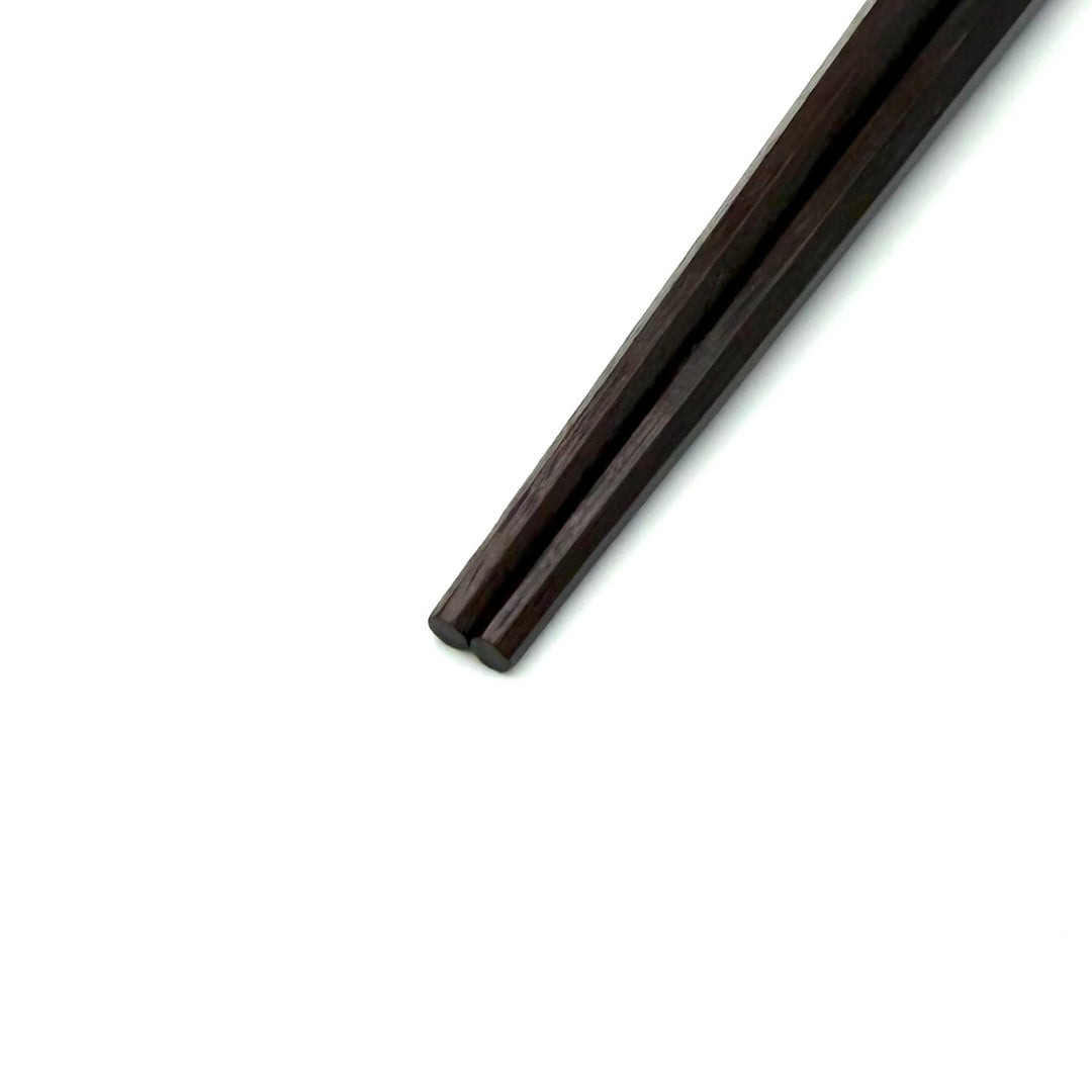 Wajima Lacquer Octagonal Chopsticks — Shishin Hakkake Maki-e (One-of-a-Kind)