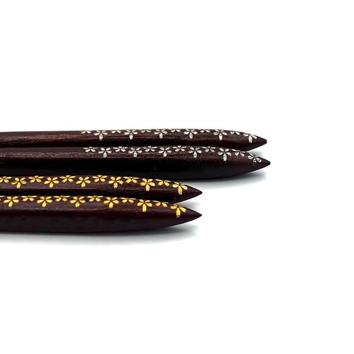 Wakasa Lacquerware Chopsticks Set - Floral Tidings