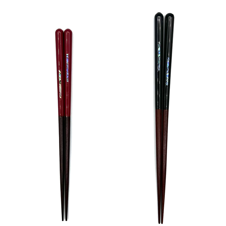 Wakasa Lacquerware Chopsticks - Light Snowfall (Engravable)
