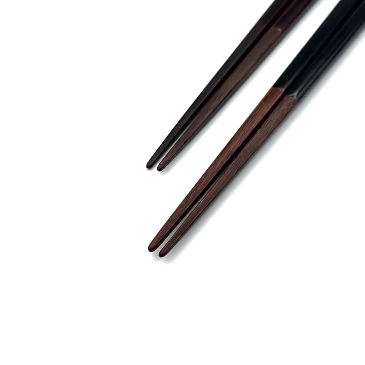 Echizen Lacquerware Chopsticks - Rikyū-Style, Black Finish