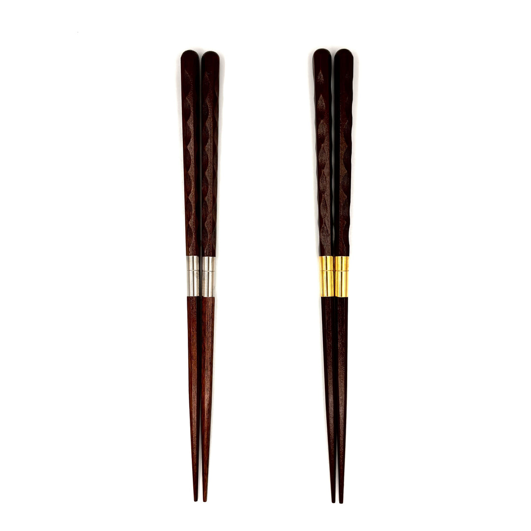 Wakasa lacquerware carved travel chopsticks