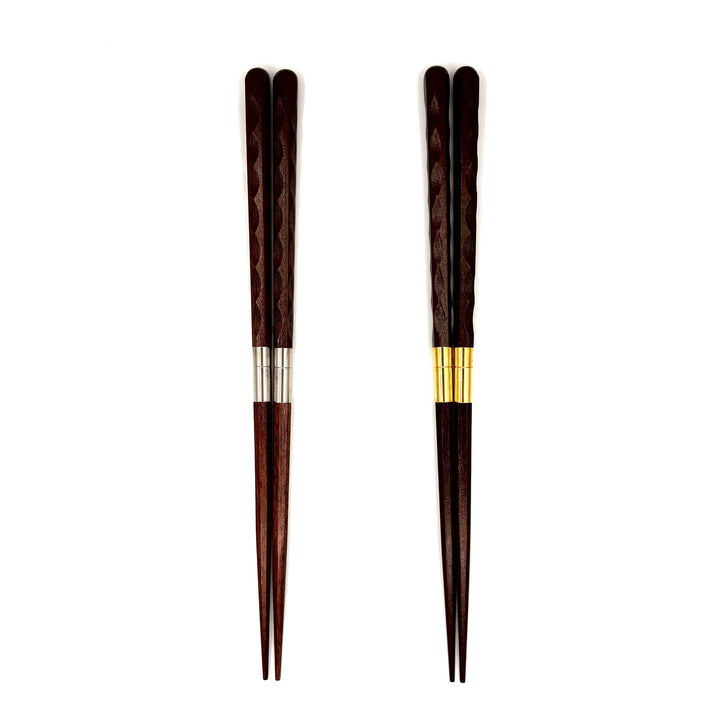 Wakasa lacquerware carved travel chopsticks