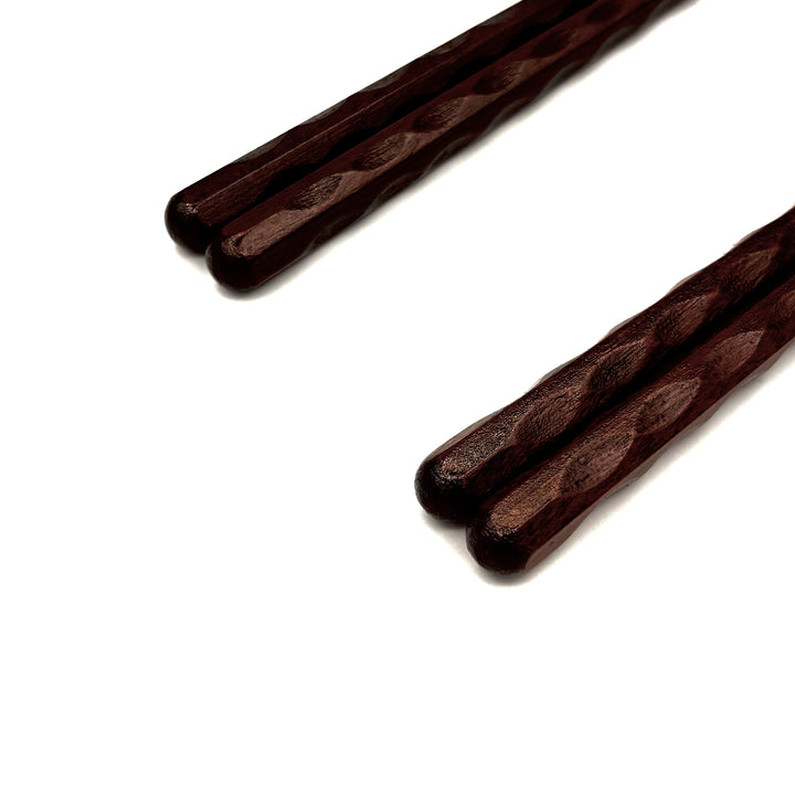Wakasa lacquerware carved travel chopsticks