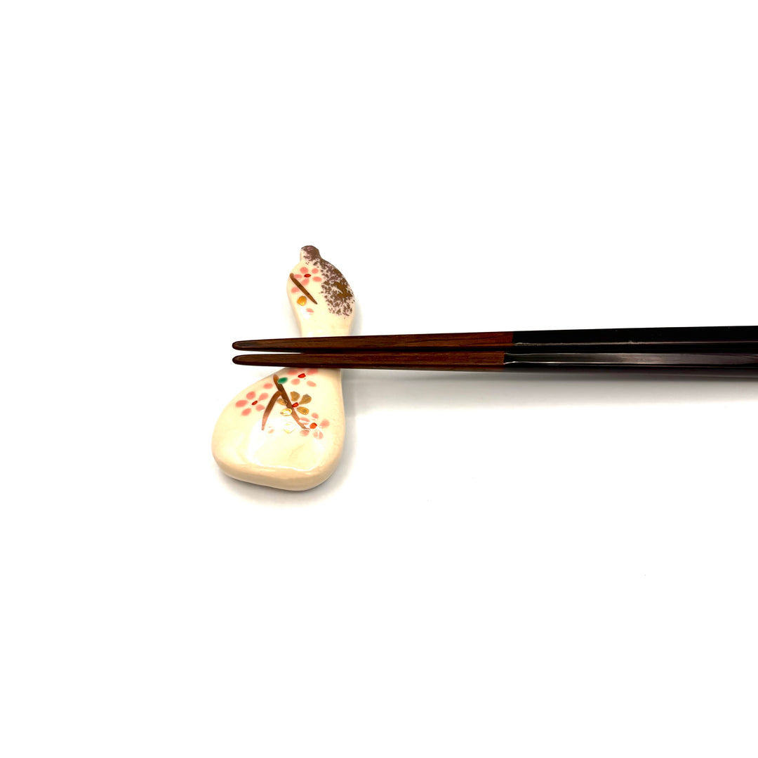 Chopstick Rests Weeping Cherry Blossom – New Round Gourd Shape