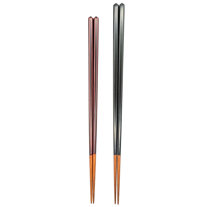 Kiso Lacquerware Diamond-Cut Thin Bamboo Chopsticks