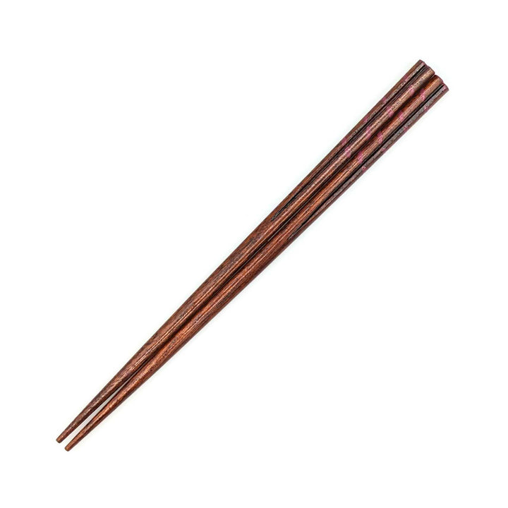 Kiso Lacquerware Chopsticks - Heart Shaped Pattern (Engravable)