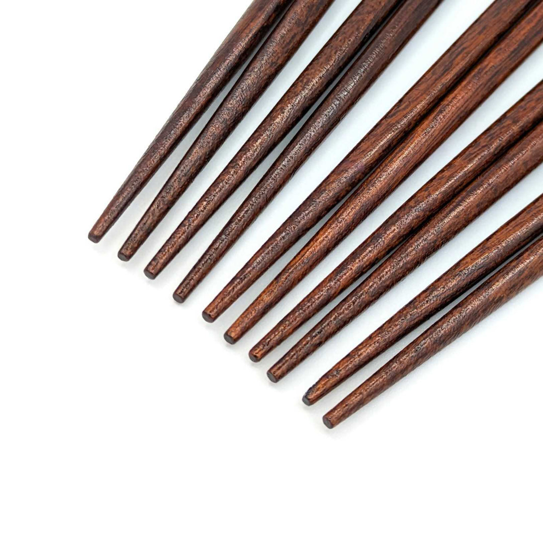 Kiso Lacquerware Chopsticks - Heart Shaped Pattern (Engravable)