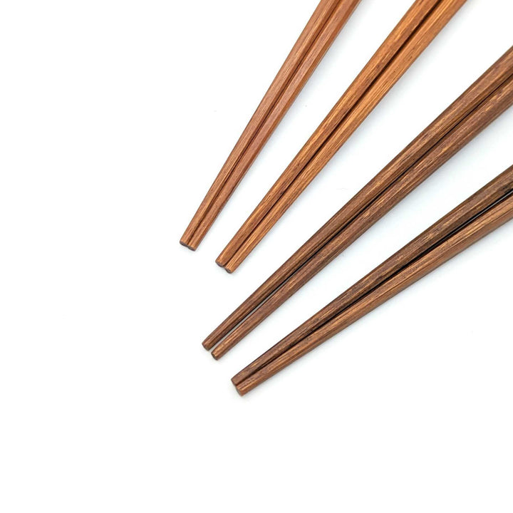 Kyoto Soot Bamboo Octagonal Gradient Chopsticks