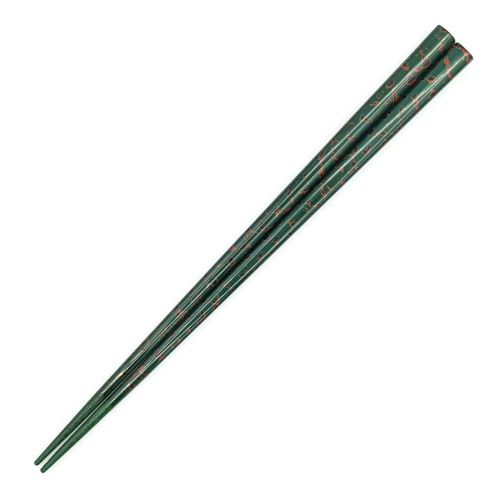 Tsugaru Lacquer Chopsticks - With anti-slip grip on the chopstick tips(Engravable)