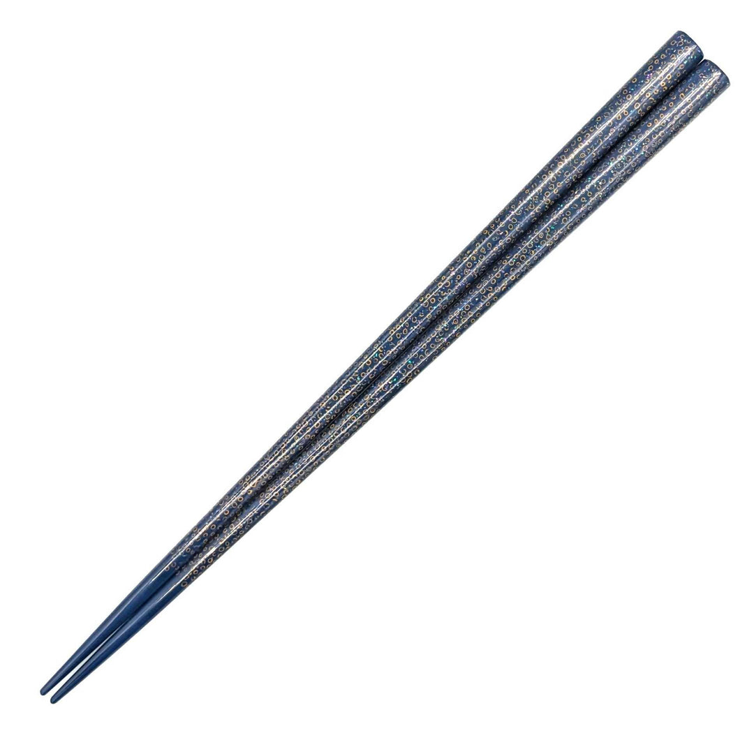 Tsugaru Lacquer Chopsticks -Shell Makie with Nanako-nuri Finish