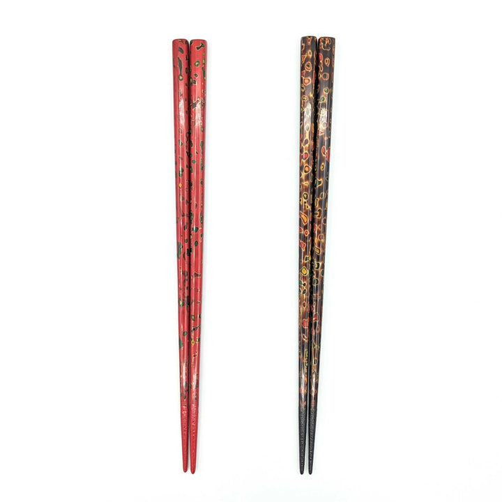 Tsugaru-Nuri Kara-Nuri Lacquered Chopsticks(Engravable)